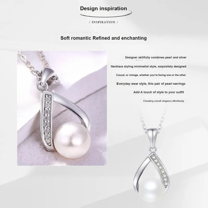 LAOMIAO Pearl Pendants Women's-2