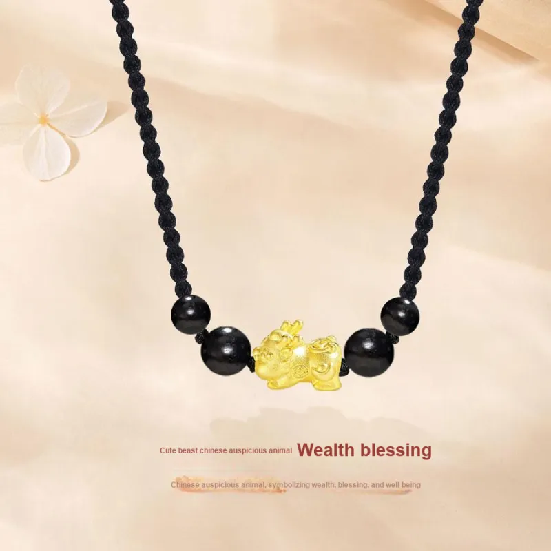 Master Kim Ebony Necklaces Unisex-2