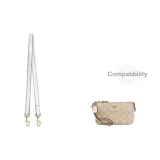 White Leather Strap 67cm[Underarm Style]