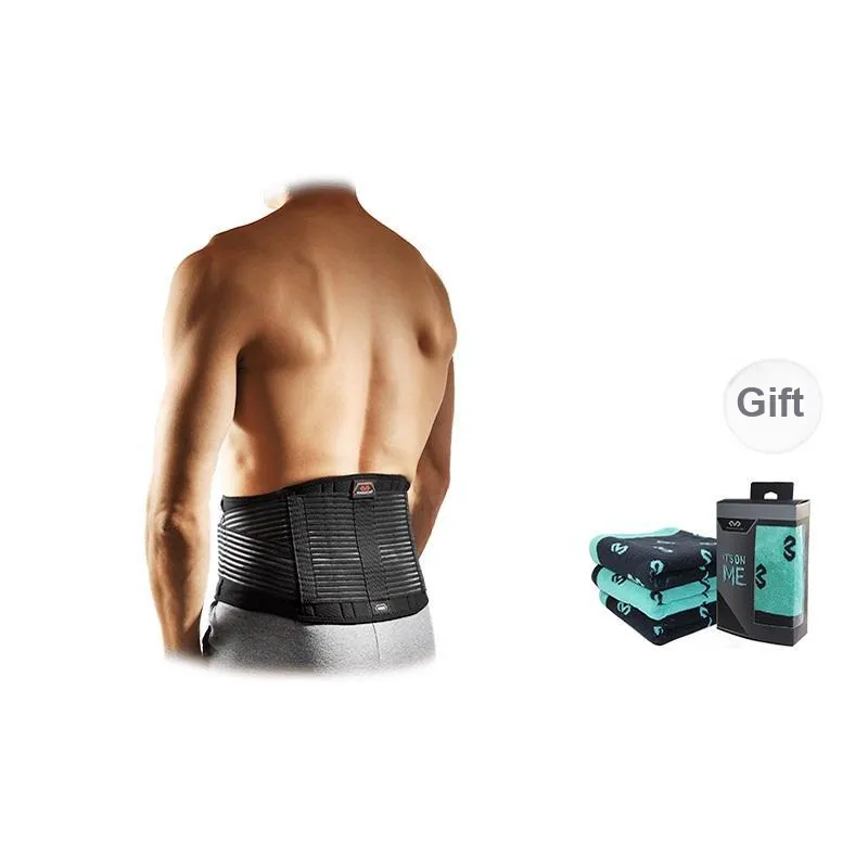 McDavid Waist Protector Lumbar Spine Disc Breathable Protective Compression 493R Black-6