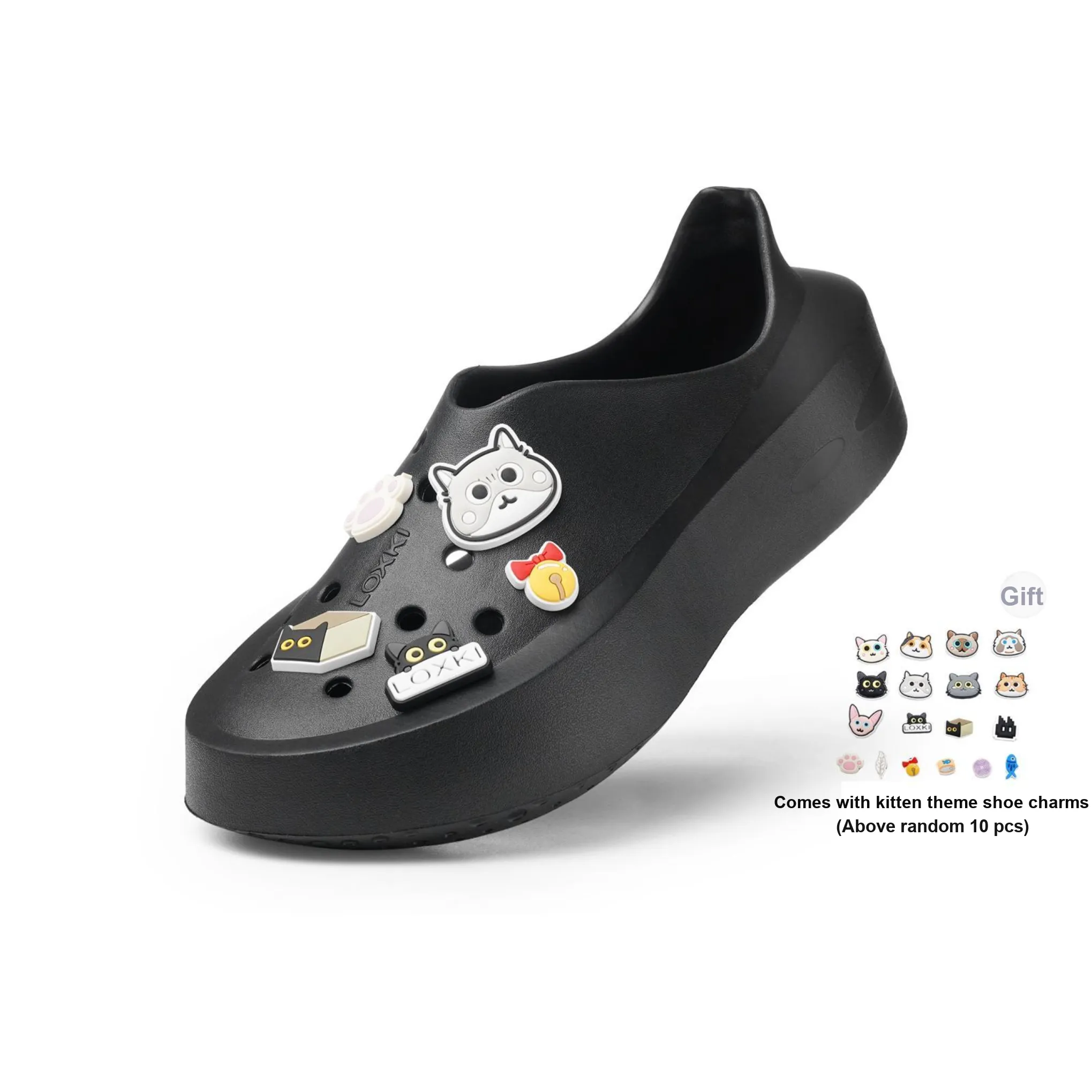 LOXKI Alpha Round Shoes FOAM Sabo Slippers Sandals Couple's