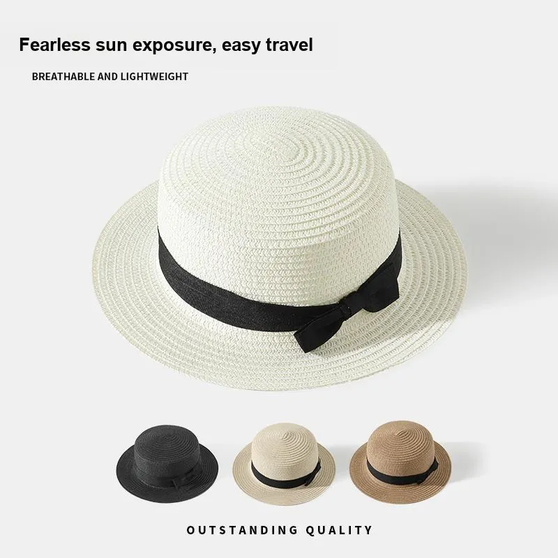 NANJIREN Straw Woven Sun Protection Hats Women's-1