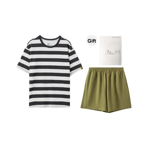 Red Beans At Home Пижамный комплект Мужская Сумка для покупок Лунный камень Серый