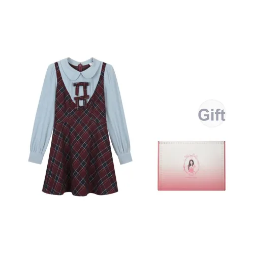 Annie The Темный Child Длинный рукав Платье Женское