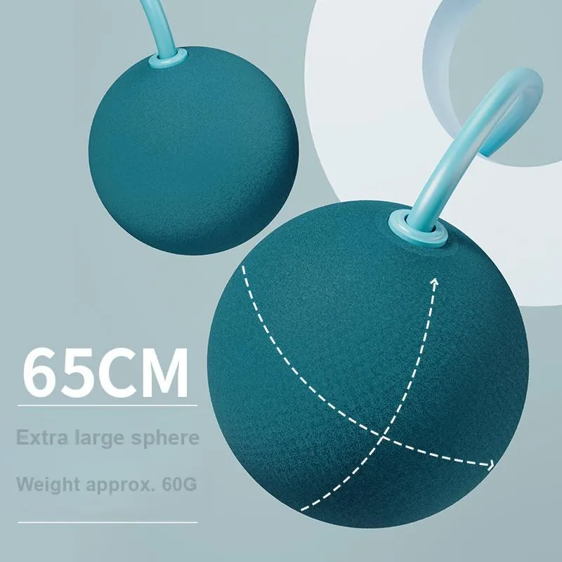 Ledomoda Aerobic Fat Reduction Non Countable Jump Ropes Fitness Crowd Sponge Controller PVC Plastic Rope-10