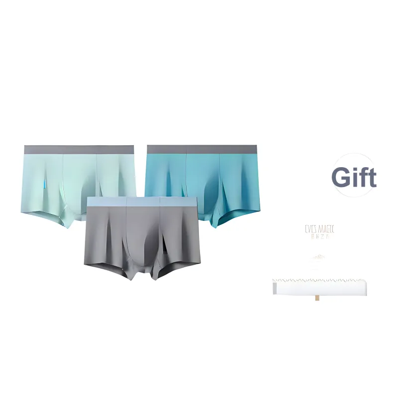 XIA.WA.ZHI.XIU Underpants Men's Shopping Bag 3 Pack-55