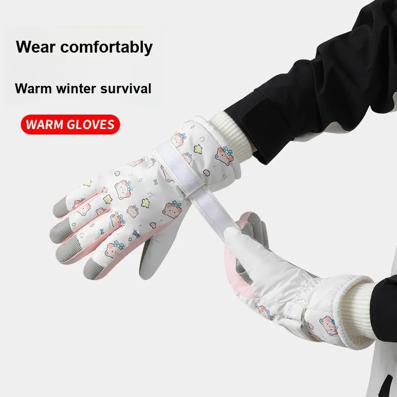 TANLU Ski Gloves Gloves Women's-1