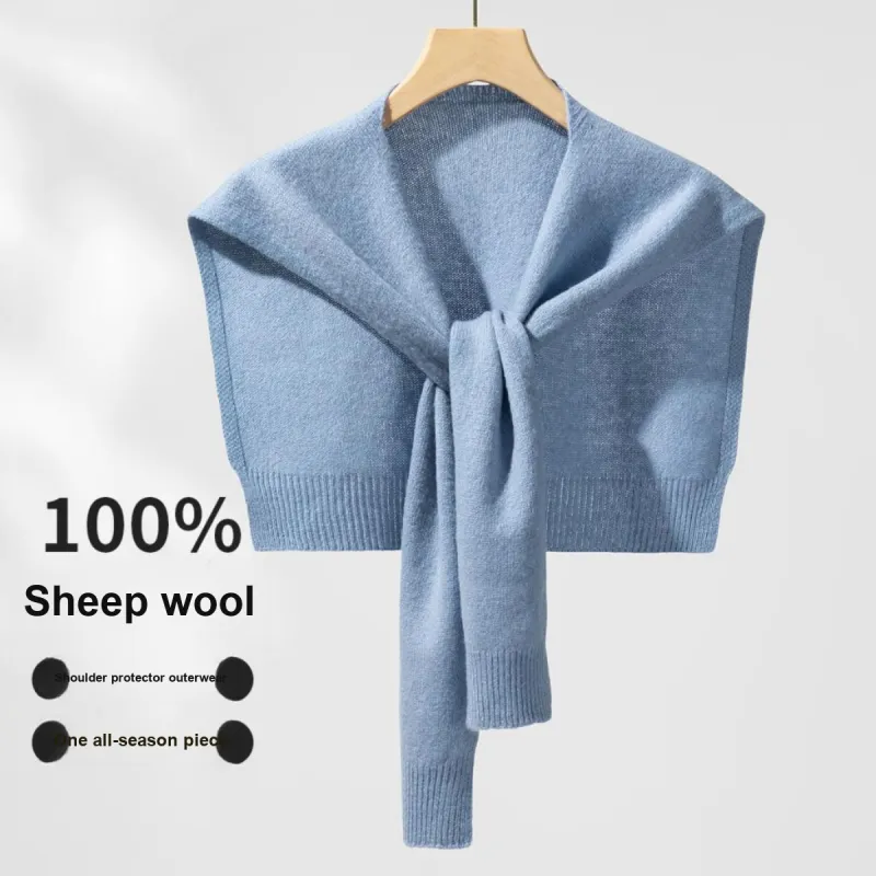 Shanghai Story Sheep Wool Shawls Women's-11