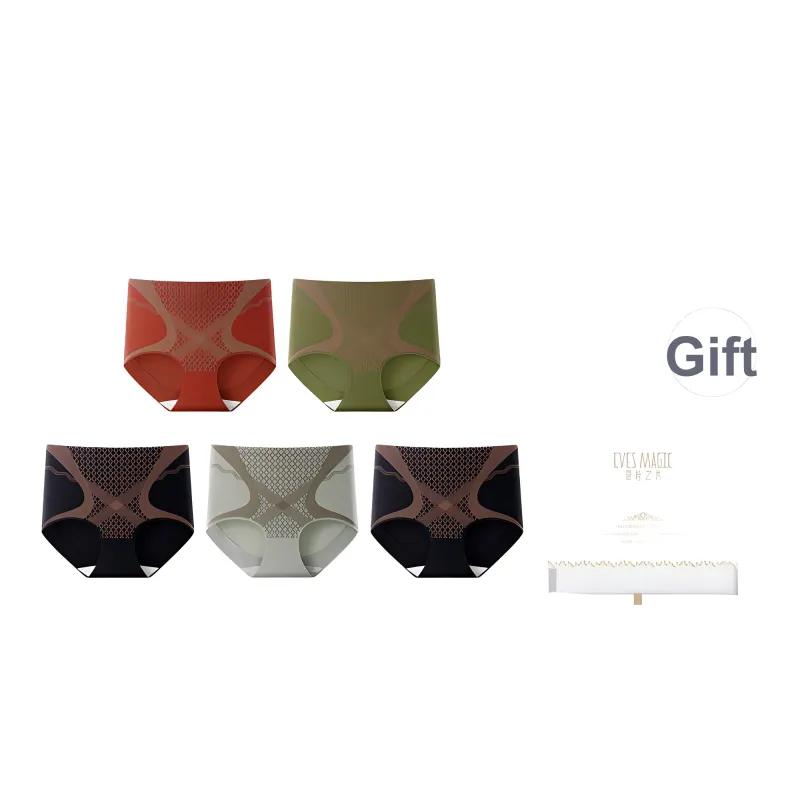 XIA.WA.ZHI.XIU Underpants Women's Box 5 Pack-9