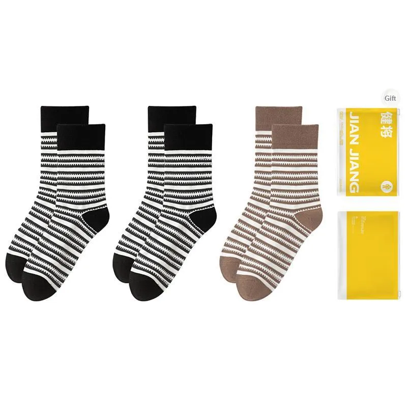 Master Mid Calf Socks Women's Shopping Bag Combo Set-1