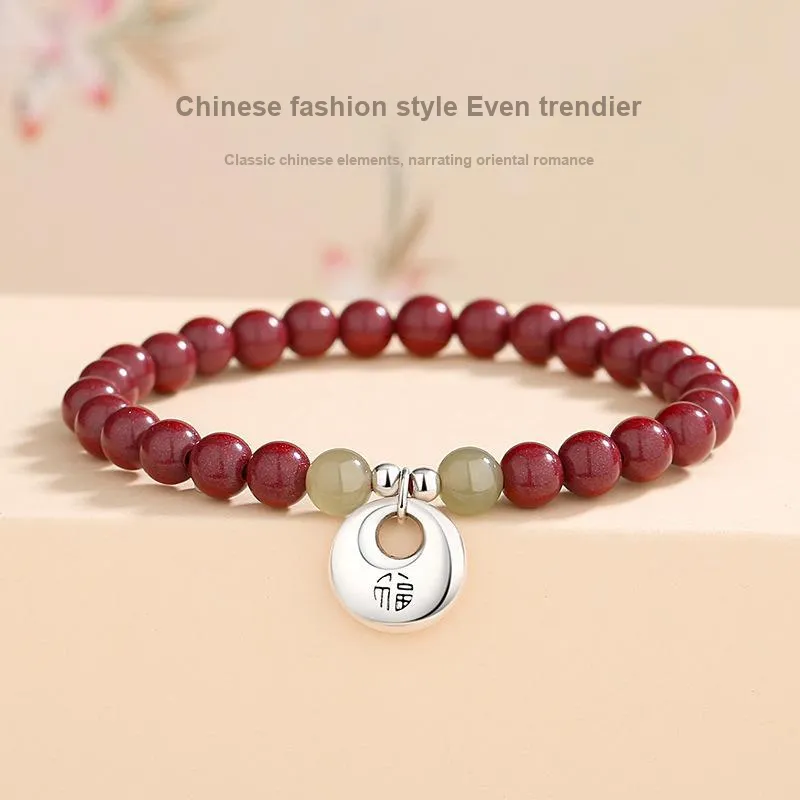 Regalrose Cinnabar Bracelets Unisex-2