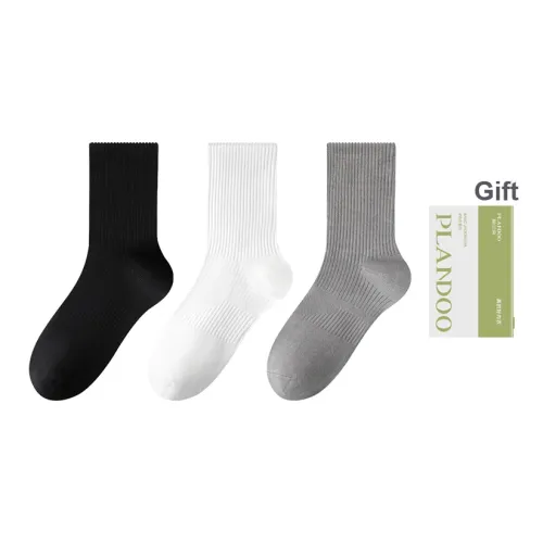 PLANDOO Носки Crew Мужские Коробка из 3 пар