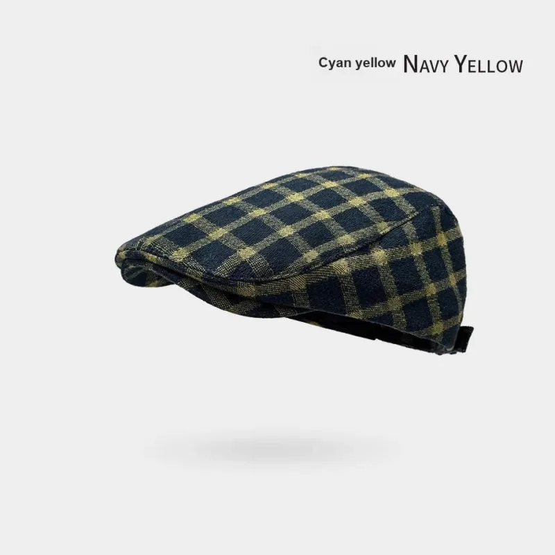 STUFFER Preppy Style Mini Beret Summer Lightweight Casual Versatile Painter Beret Women's-1