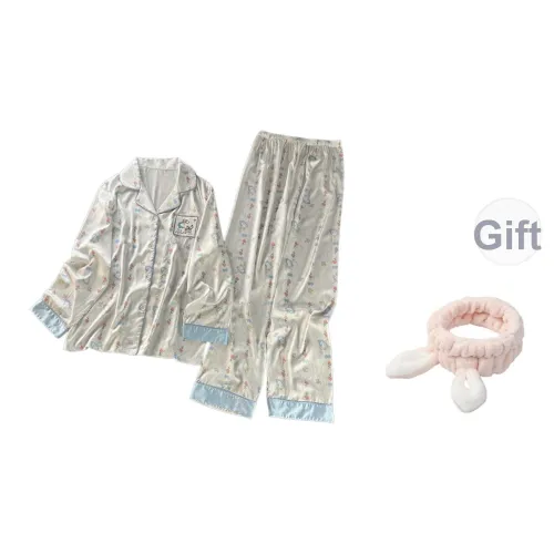 ЮЙЧЖАОЛИНЬ Pajama Комплект Весенний и Осенний Женский