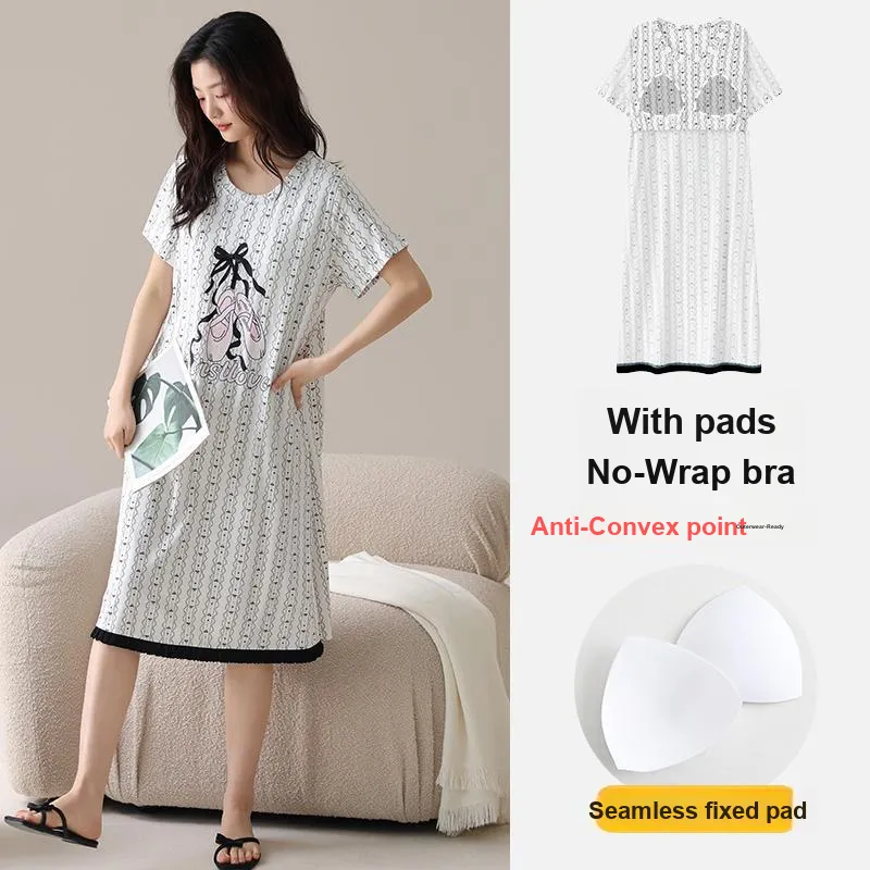 Pretty lady Women's Nightgowns-1