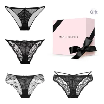 MISS CURIOSITY Underwear Gift Box Women's 4 Pack