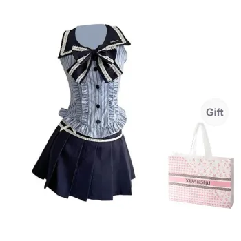 XUANSHU Two Piece Skirt Sets Women's