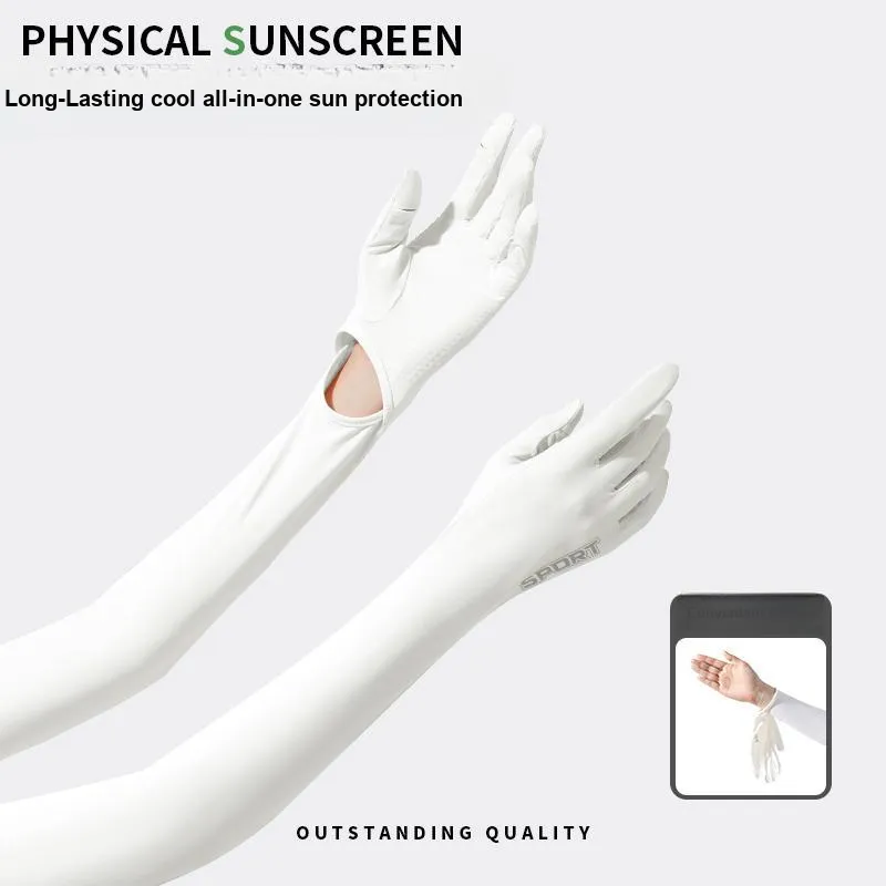 NANJIREN Ice Cold Sun Protection Sleeves Women's-3