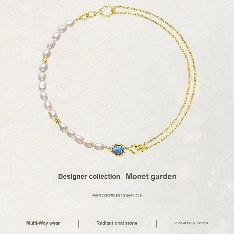 ZEGL Freshwater Pearl Necklaces Women's-2