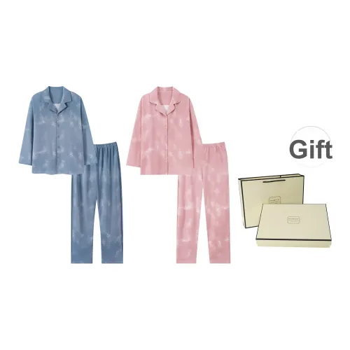 MIIOW Домашняя одежда и пижамы комплект унисекс 2 комплекта