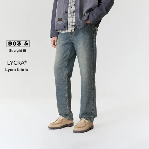 JACK JONES E41 Medium Denim Blue Men's Jeans JACK JONES E41 Средний деним синий мужской джинсы