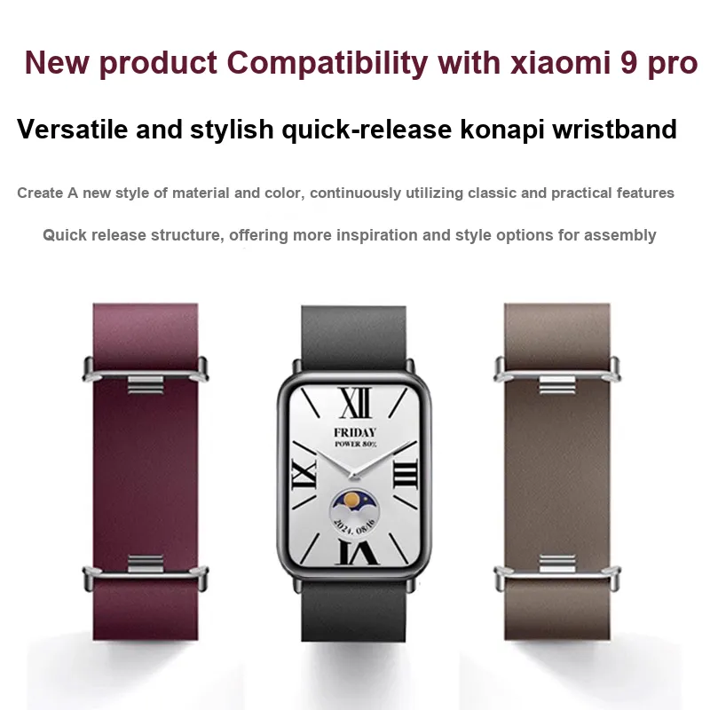 Yu Qing Xiaomi Compatibility Watch Band 22cm Konapi Material-1