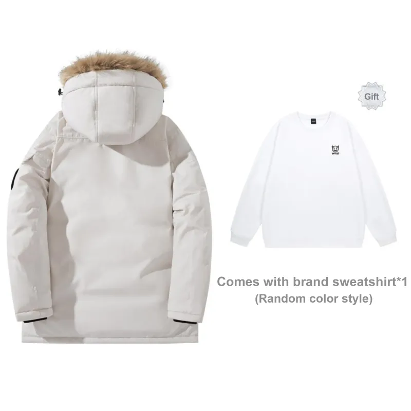 Emoji Winter Parka Coats Unisex-7