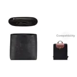 Longchamp Backpack Black DuPont Liner