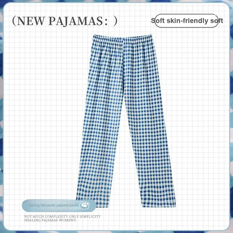 OUSHIBO Pajama Pants Women's Image Color-1