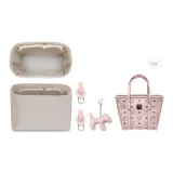 [Pink]Flannelette Liner+Abrasion-Resistant Buckle (Comes with Charm)
