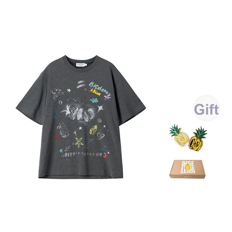 Bethine ['Pineapple' Calm And Unperturbed] T Shirts Women's-18