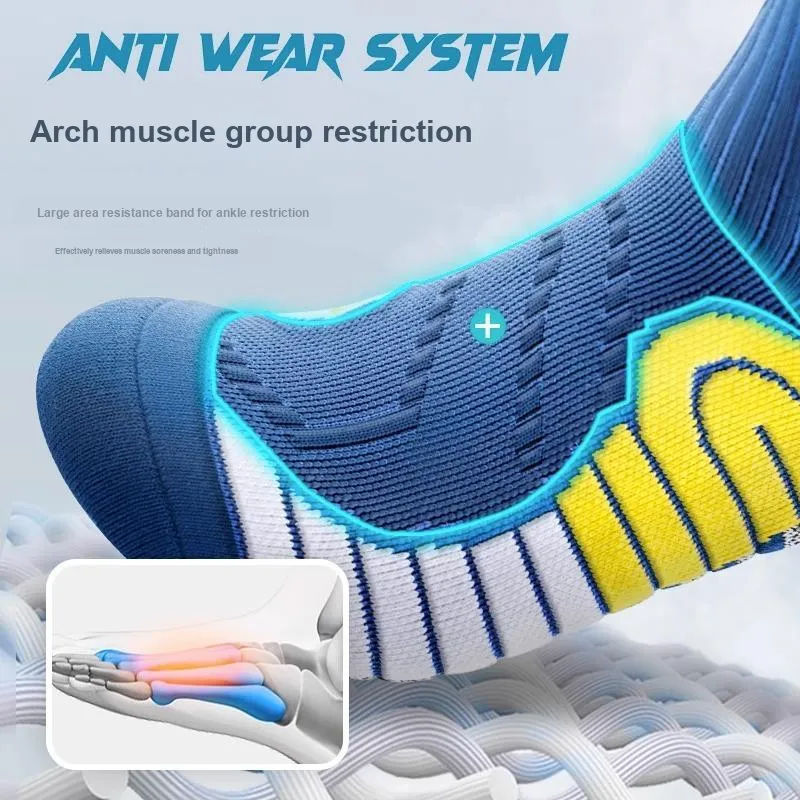 SALOATO Basketball Socks Unisex 3 Pack-29