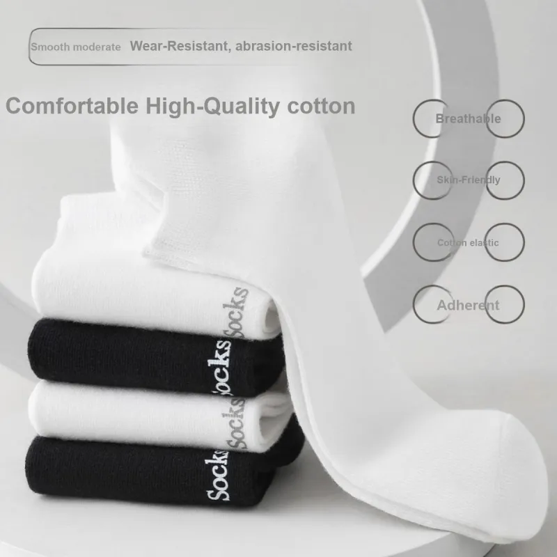 NANJIREN No-Show Socks Men's 5 Pack-4
