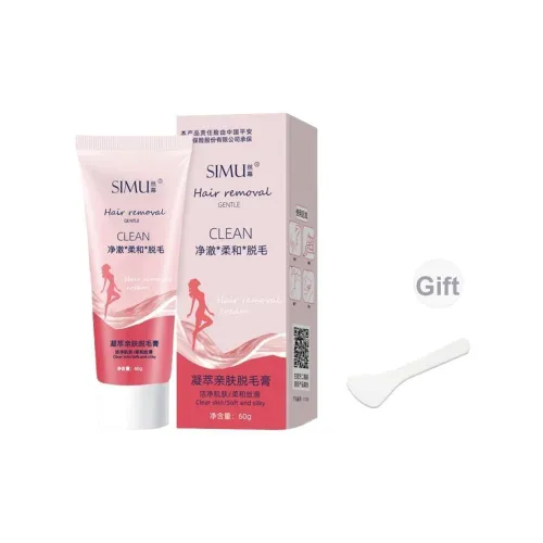 SIMU Кремовая кожа Friendly Депиляционный крем Удаление волос Чистка 60г