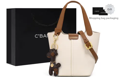 C°BANNER Handbags Milkshake White