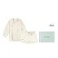 [Gift Box Set]New Chinese Style Lace-Up Moth Orchid Women's Matching Set