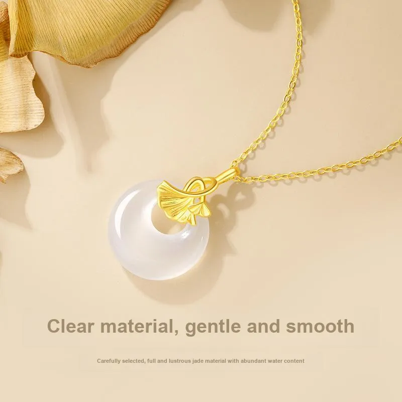 Branded Jewelry Chalcedony Necklaces Women's-9