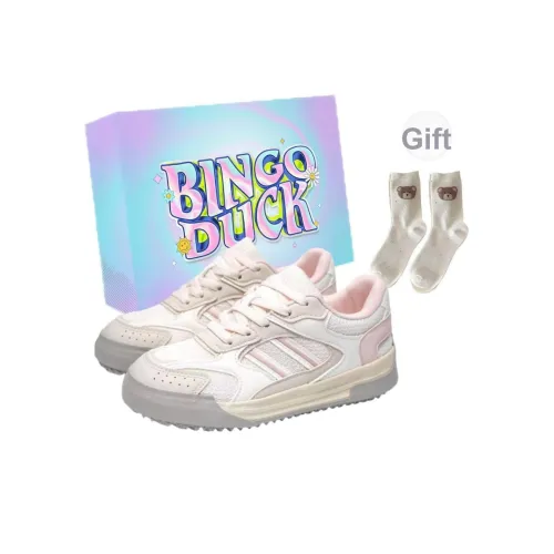 BINGO DUCK Slip-resistant Shock Absorbers Low Top Скейтборд Кроссовки Женские