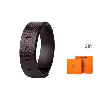 Jaylen Oos Top Grain Cow Leather Leather Belts Men's 3.8cm