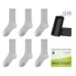 (6 Pack) Light Gray 6