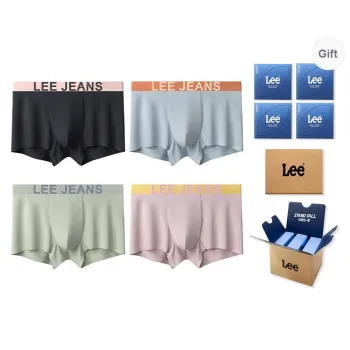 Lee Classic 101 Underpants Men's Gift Box Set Of 4