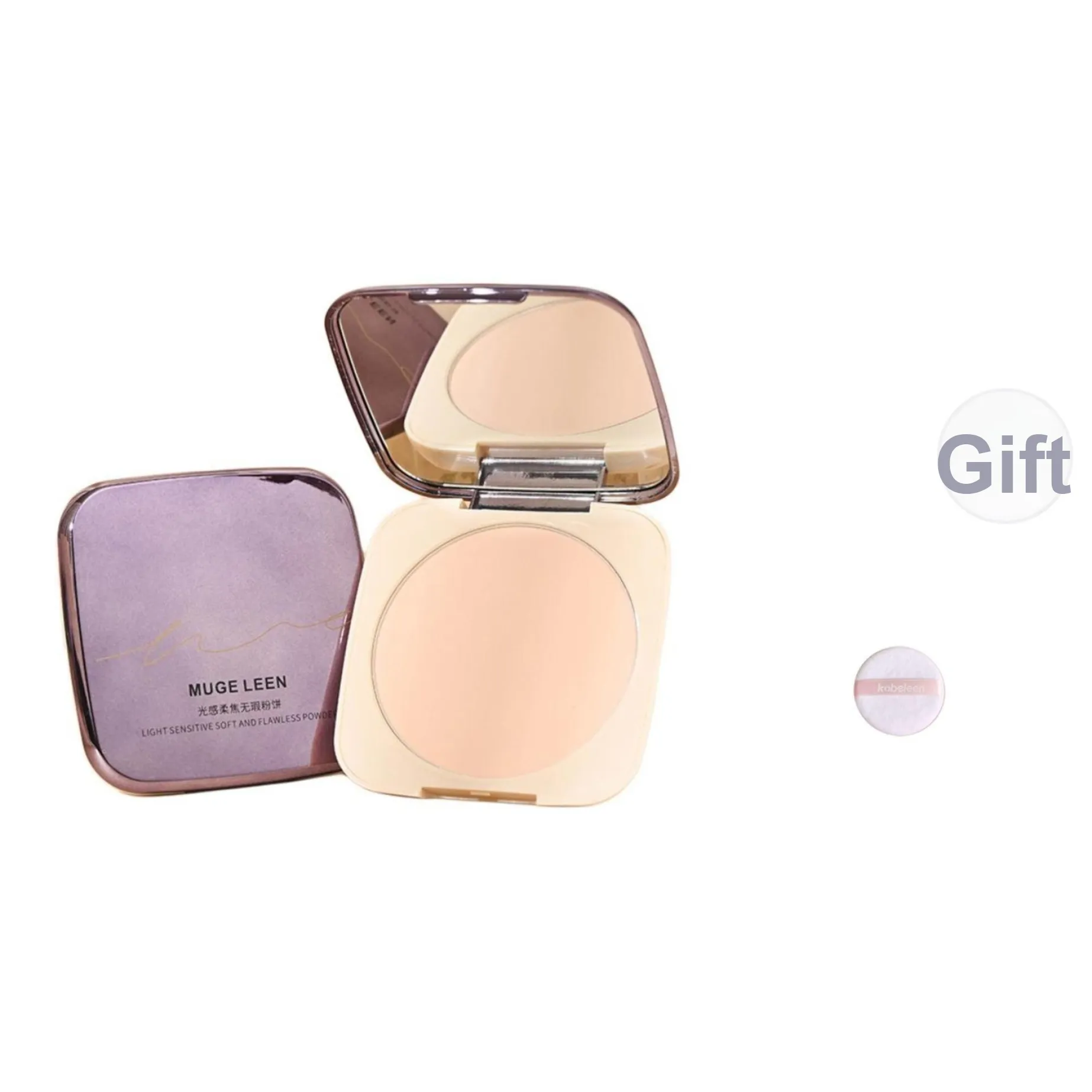 MUGE LEEN Светло-чувствительный Soft Focus Безупречная Пудра Осветляющая Тон Кожи Маскирующий Фиксирующий