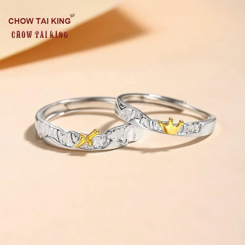 CHOW TAI KING S925 Rings Unisex-1