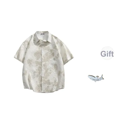 DABAISHA Рубашка Мужская Bati Элегантная Абрикосовая