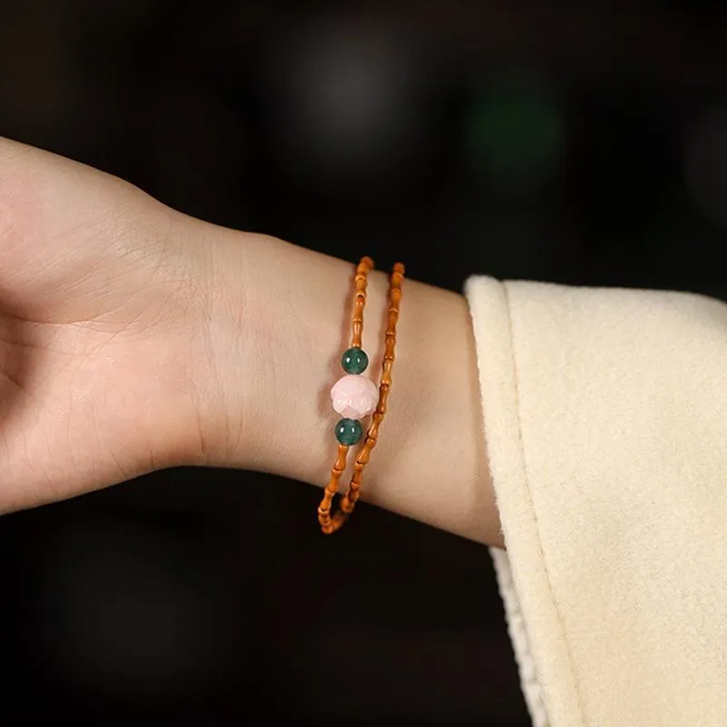 Ryukyu Olive Pit Bracelets Unisex-7
