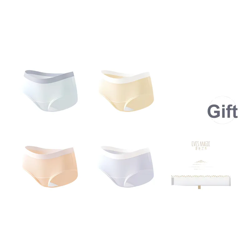XIA.WA.ZHI.XIU Underpants Women's Shopping Bag 4 Pack-30
