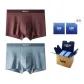 Red Coffee+Light Gray Blue