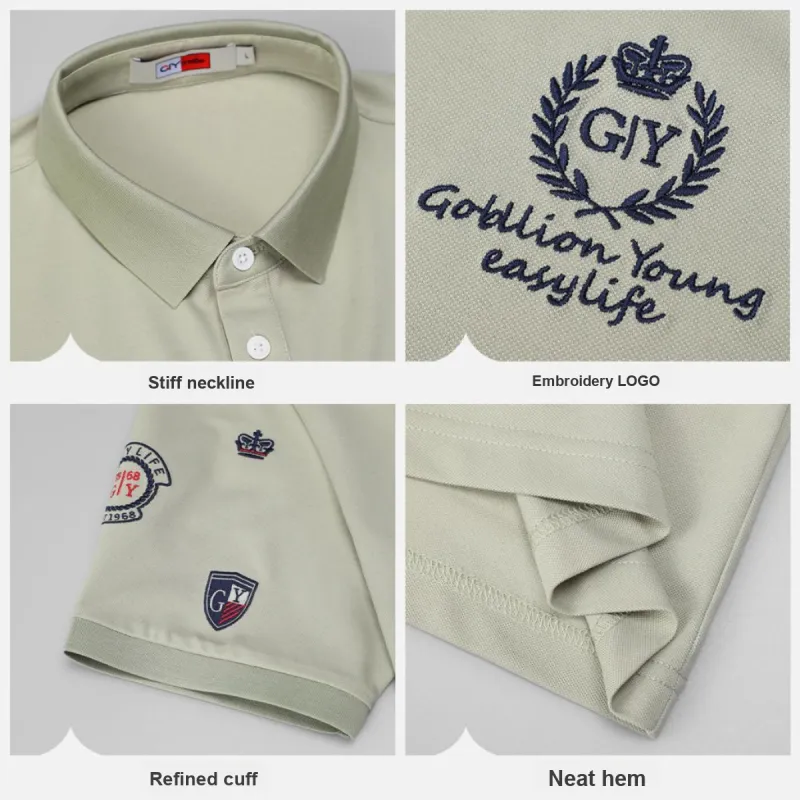 GY Goldlion Polo Shirts Men-20
