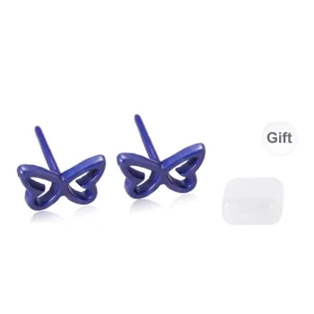 Shiban Ceramic Stud Earrings Unisex