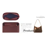 Small Burgundy (Suede Zippers Liner)+Metal Protective Film Set